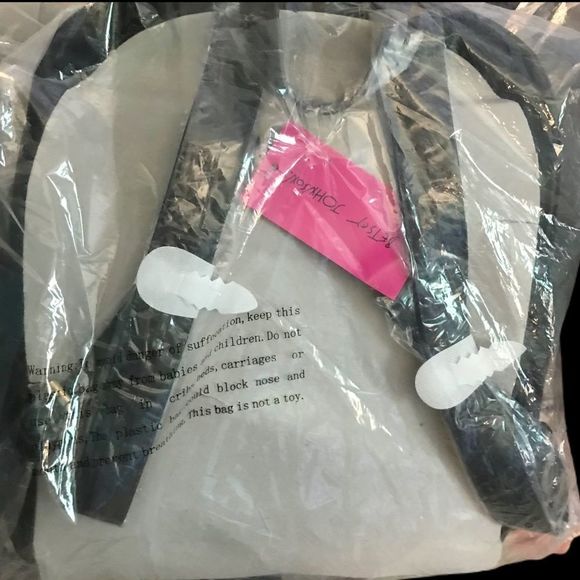 NWT $88 Betsey Johnson | Spotted In Stripes | Rainbow Backpack - Picture 13 of 15